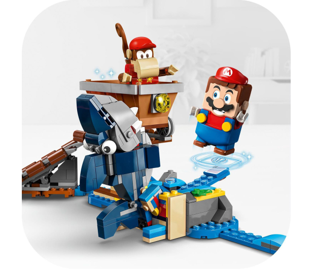 LEGO Super Mario 71425 Przejażdżka wagonikiem Diddy Konga - 1159385 - zdjęcie 11